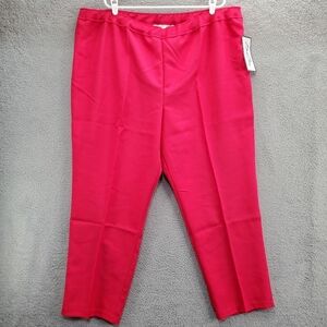 Bend Over By Roaman's Classic Pants Pink Size 30W Pink